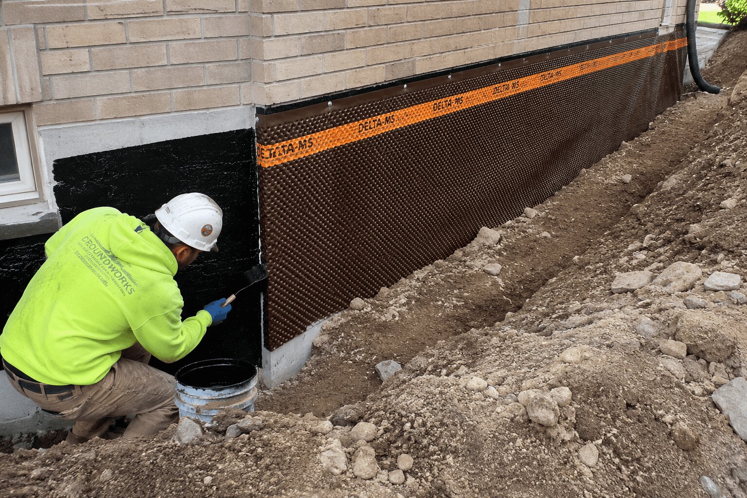 Basement waterproofing in Rock Hill SC — interior drainage and sump system installation